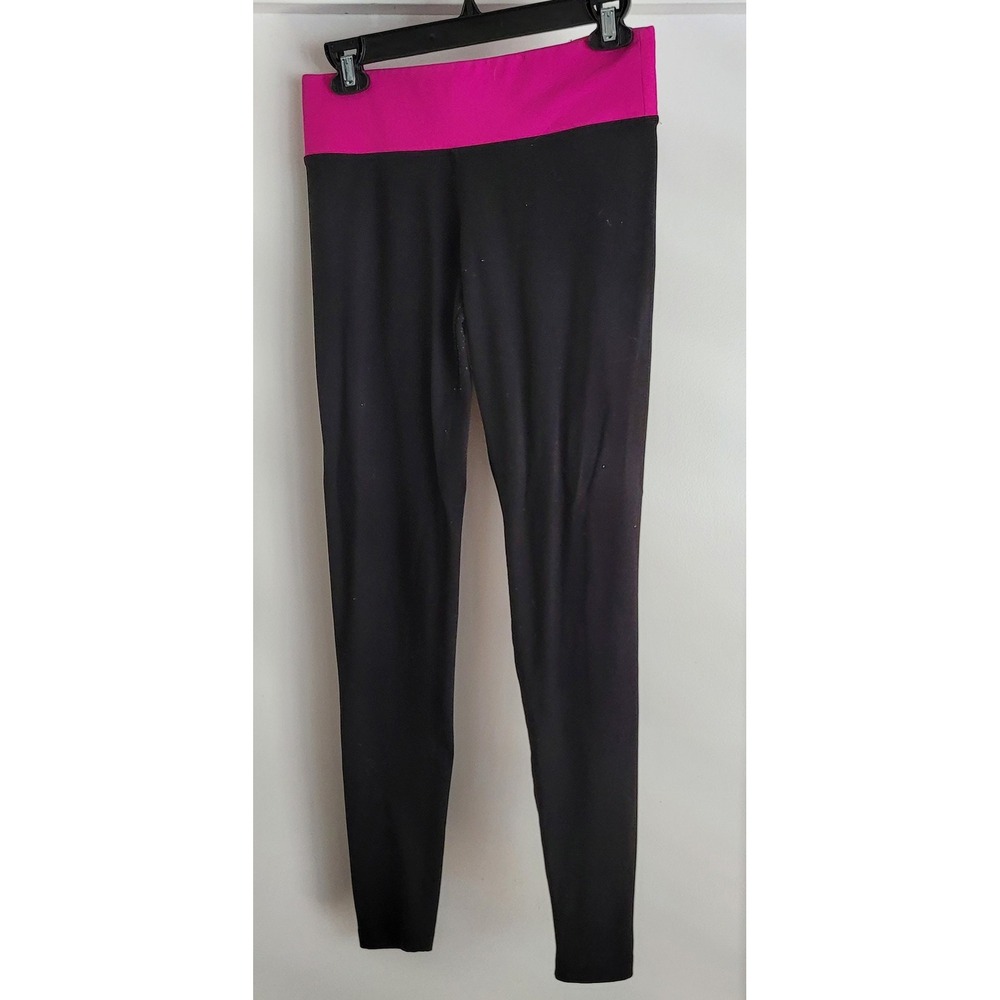 Victoria's Secret PINK Leggings Size 26W 28in Inseam Black Athleisure Active